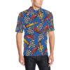 Racing Pattern Print Design A01 Men Polo Shirt