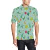 Radish Pattern Print Design A01 Men Polo Shirt