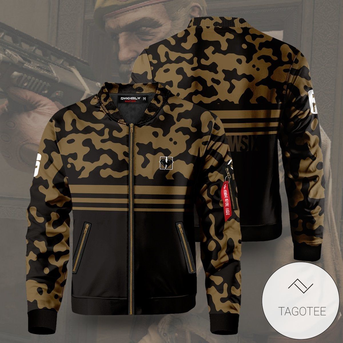 Rainbow Six Siege Kaid Bomber Jacket Rainbow Six Siege Kaid Bomber Jacket