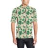 Rainforest Giraffe Pattern Print Design A02 Men Polo Shirt