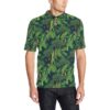 Rainforest Pattern Print Design A01 Men Polo Shirt