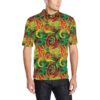 Rastafarian Pattern Print Design A01 Men Polo Shirt