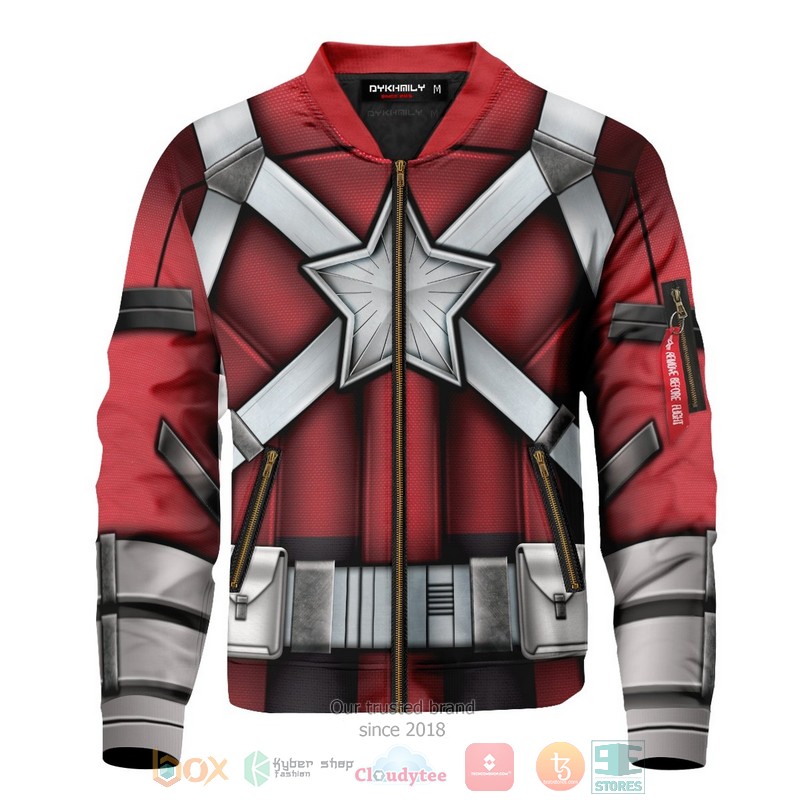 Red Guardian Bomber Jacket Red Guardian Bomber Jacket