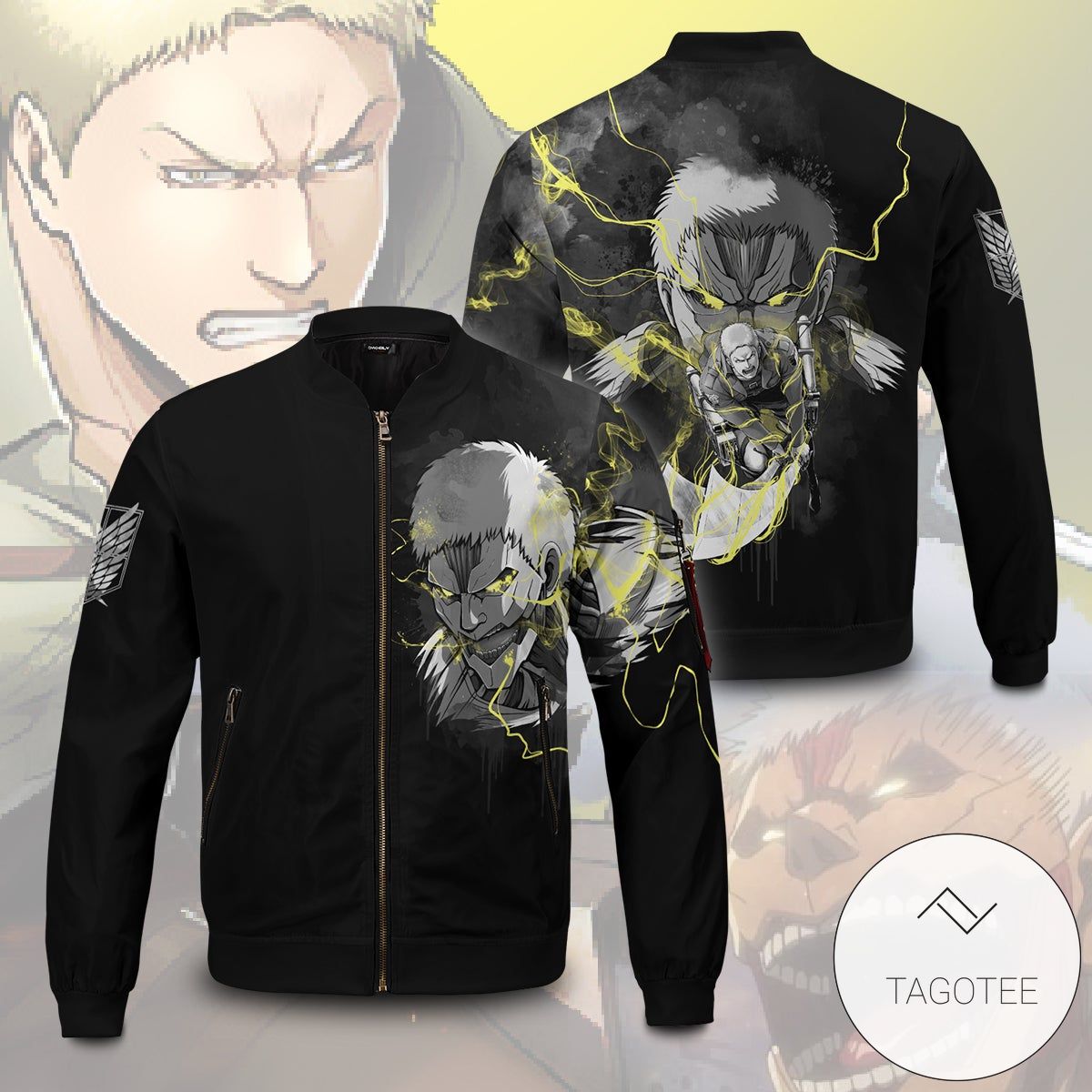 Reiner Summoning Titan Bomber Jacket Reiner Summoning Titan Bomber Jacket