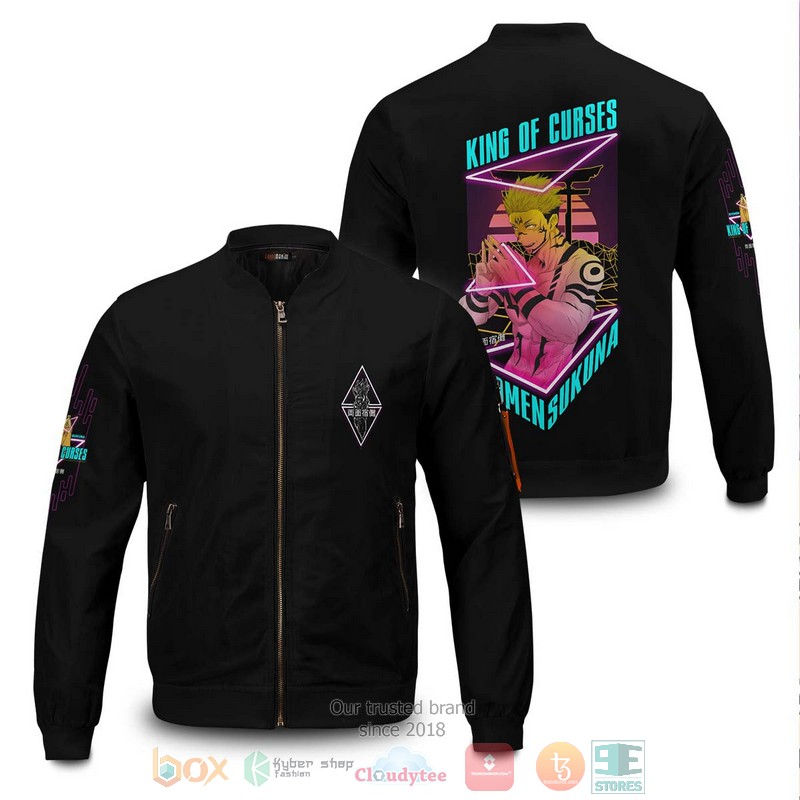 Retro Sukuna Bomber Jacket Retro Sukuna Bomber Jacket
