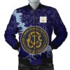 Rhode Island Christmas Coat Of Arms Men Bomber Jacket X Style J78 Bomber Jacket