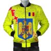 Romania Christmas Coat Of Arms Men Bomber Jacket  X Style J78 Bomber Jacket