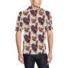 Rooster Pattern Print Design A03 Men Polo Shirt