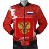 Russian Christmas Coat Of Arms Men Bomber Jacket  X Style J78 Bomber Jacket