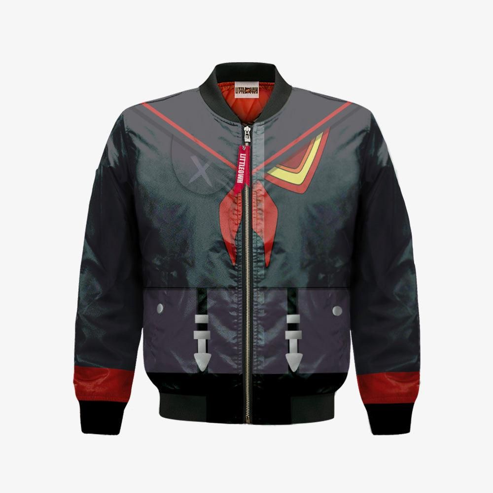 Ryuko Matoi Bomber Jacket Custom Kill la Kill Cosplay Costumes Bomber Jacket Ryuko Matoi Bomber Jacket Custom Kill la Kill Cosplay Costumes Bomber Jacket