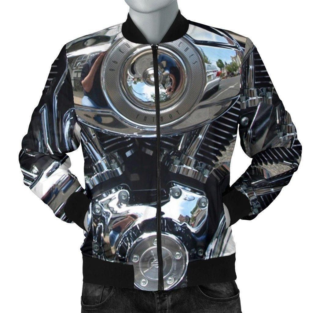 SKULL BOMBER JACKET PL241 Bomber Jacket SKULL BOMBER JACKET PL241 Bomber Jacket