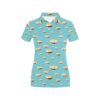 S_Mores Print Design Lks302 Women'S Polo Shirt