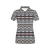 Safari Pattern Print Design Lks302 Women'S Polo Shirt