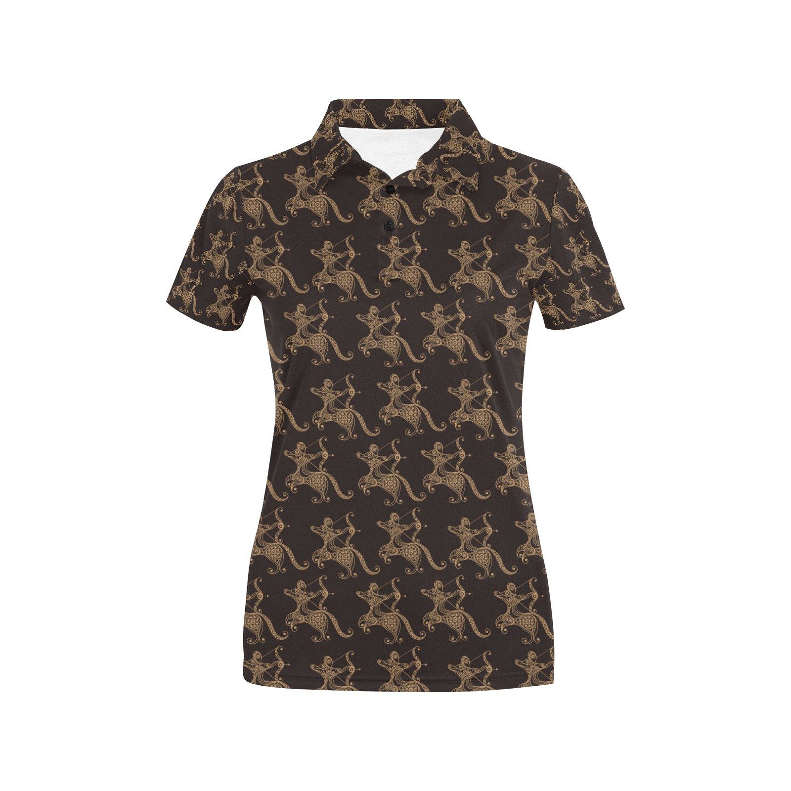 Sagittarius Print Design Lks301 Women'S Polo Shirt Sagittarius Print Design Lks301 Women'S Polo Shirt