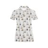 Sailboat Paint Pattern Print Design Lks307 Women'S Polo Shirt