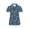 Sailboat Print Design Lks303 Women'S Polo Shirt