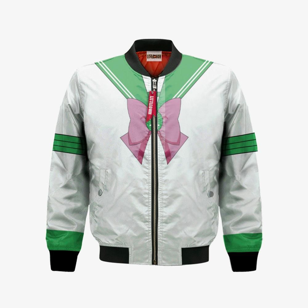Sailor Jupiter Bomber Jacket Custom Sailor Moon Cosplay Costumes Bomber Jacket Sailor Jupiter Bomber Jacket Custom Sailor Moon Cosplay Costumes Bomber Jacket