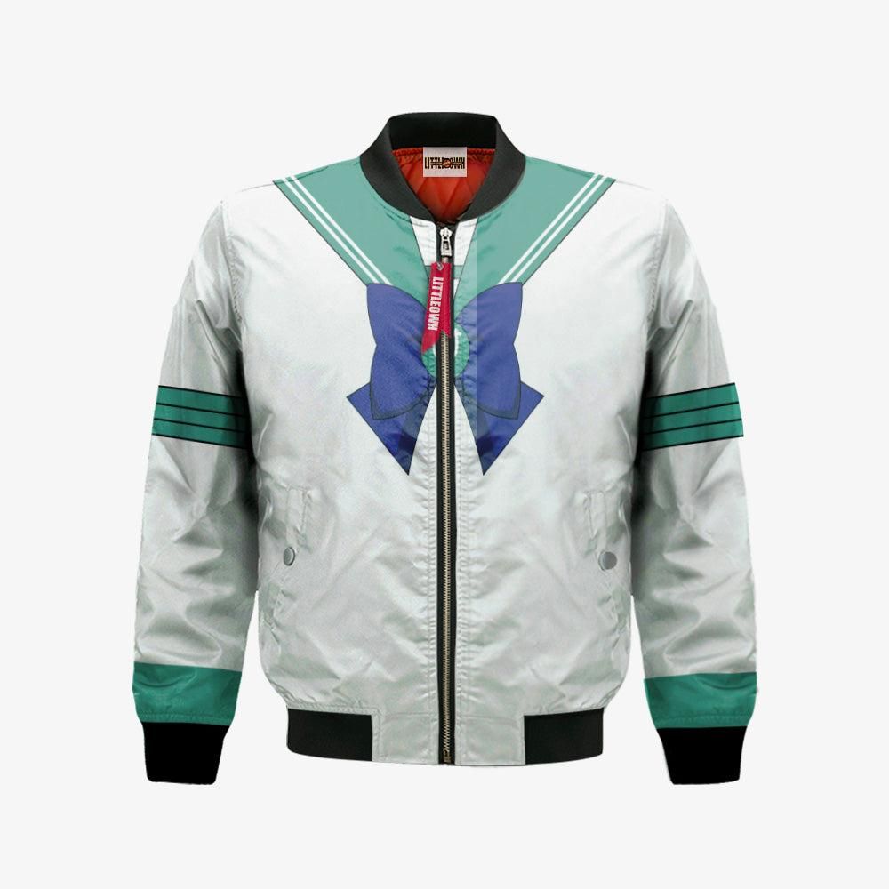 Sailor Neptune Bomber Jacket Custom Sailor Moon Cosplay Costumes Bomber Jacket Sailor Neptune Bomber Jacket Custom Sailor Moon Cosplay Costumes Bomber Jacket