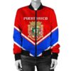 Saint Barthelemy Coat Of Arms Women Bomber Jacket Lucian Style JW5 Bomber Jacket
