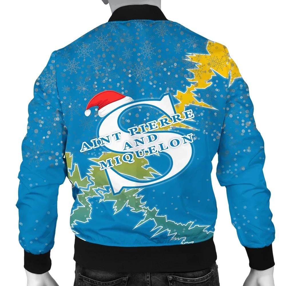 Saint-Pierre-and-Miquelon-Christmas-Coat-Of-Arms-Men-Bomber-Jacket-X-Style-J78-Bomber-Jacket-1