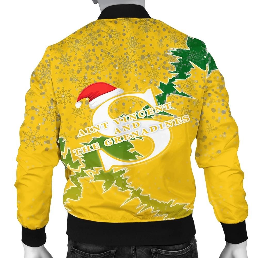 Saint-Vincent-and-the-Grenadines-Christmas-Coat-Of-Arms-Men-Bomber-Jacket-X-Style-J78-Bomber-Jacket-1