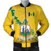 Saint Vincent and the Grenadines Christmas Coat Of Arms Men Bomber Jacket  X Style J78 Bomber Jacket