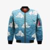 Sakonji Urokodaki Pattern Bomber Jacket Custom KNY Cosplay Costumes Bomber Jacket
