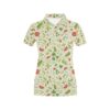 Salad Vegetable Print Design Lks302 Women'S Polo Shirt
