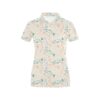 Salmon Fish Print Design Lks305 Women'S Polo Shirt