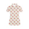 Salmon Steak Print Design Lks303 Women'S Polo Shirt