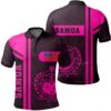 Samoa Pink Polo Shirt- Boba Style - AH - J14