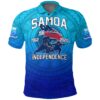 Samoa Polo Shirt Independence Anniversary 58th Years A7