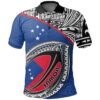 Samoa Polo Shirt - Rugby Ball - BN09