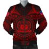 Samoa Polynesian Men's Bomber Jacket - Samoa Red Seal - BN18 Bomber Jacket