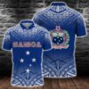 Samoa Polynesian Polo Shirt All Over Print