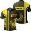 Samoa Yellow Polo Shirt- Boba Style - AH - J14