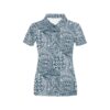 Samoan Pattern Print Design Lks306 Women'S Polo Shirt