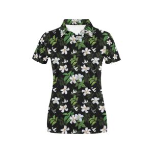 Sampaguita Print Design Lks301 Women'S Polo Shirt