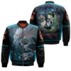 San And Moro-No-Kimi Perfect Teamwork Princess Mononoke Gift For Mononoke Hime Fans Bomber Jacket