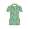 Sandwich Avocado Print Design Lks306 Women'S Polo Shirt