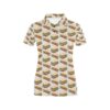 Sandwich Print Design Lks302 Women'S Polo Shirt