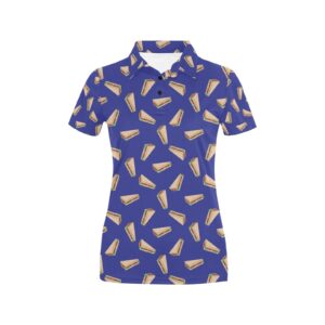 Sandwich Print Design Lks303 Women'S Polo Shirt