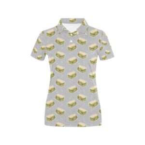 Sandwich Print Design Lks304 Women'S Polo Shirt