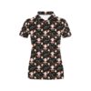 Santa Christmas Themed Print Design Lks307 Women'S Polo Shirt