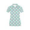 Santa Print Design Lks308 Women'S Polo Shirt
