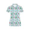 Santa Themed Print Design Lks301 Women'S Polo Shirt