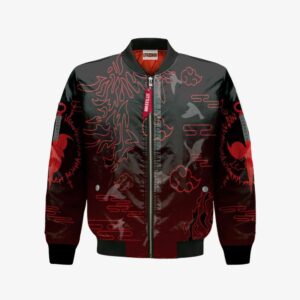 Sasuke Uchiha Bomber Jacket Custom Nrt Shippuden Cosplay Costumes Bomber Jacket