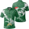 Saudi Arabia Christmas Coat Of Arms Polo Shirt X Style J78