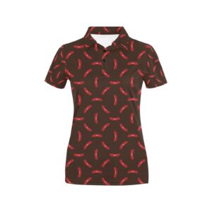 Sausage Print Design Lks302 Women'S Polo Shirt