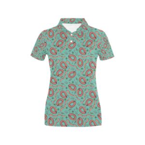 Sausage Print Design Lks303 Women'S Polo Shirt